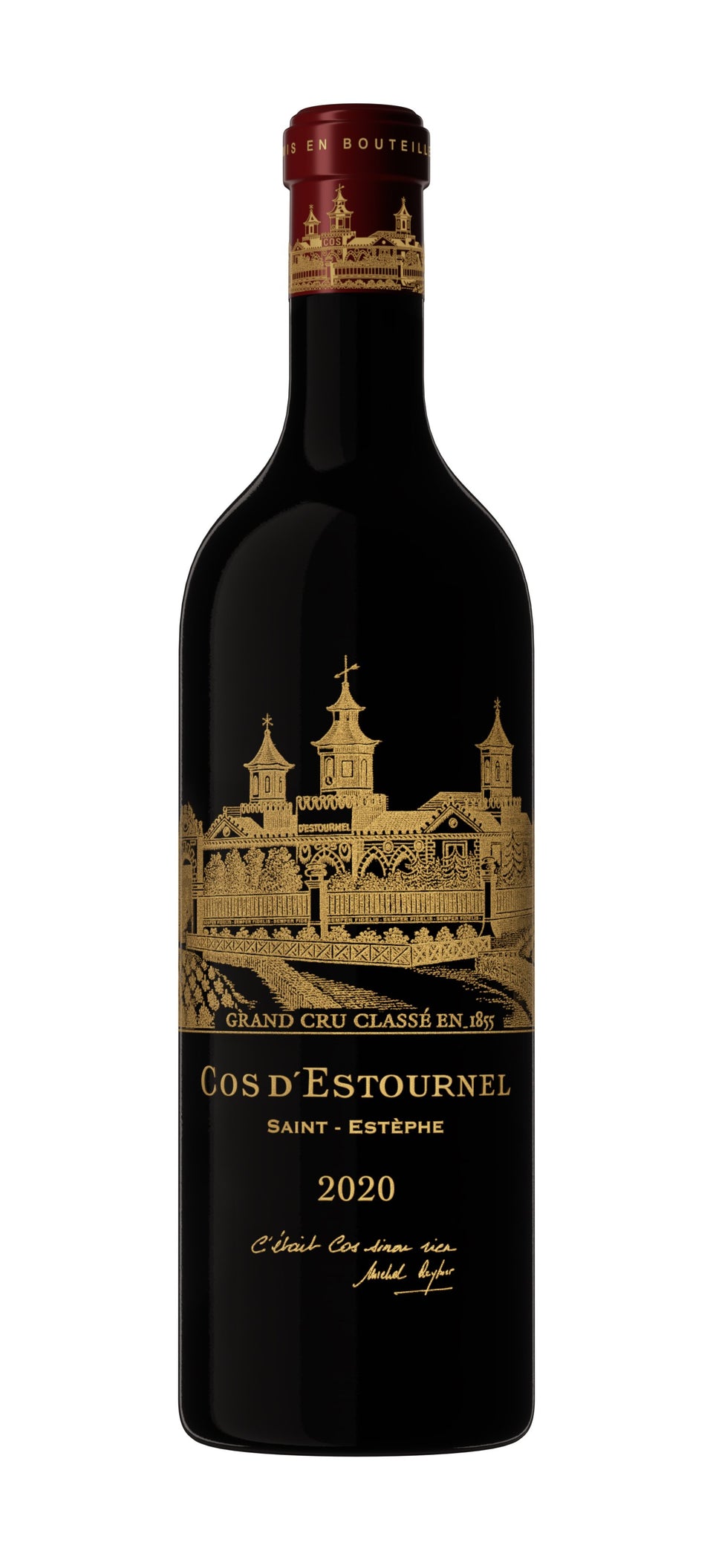 2012 Cos d'Estournel (ITM113794) single bottle shot