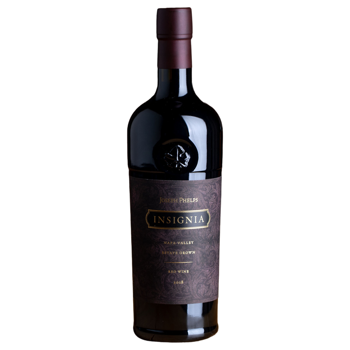 2018 Joseph Phelps Insignia (ITM147346) single bottle shot