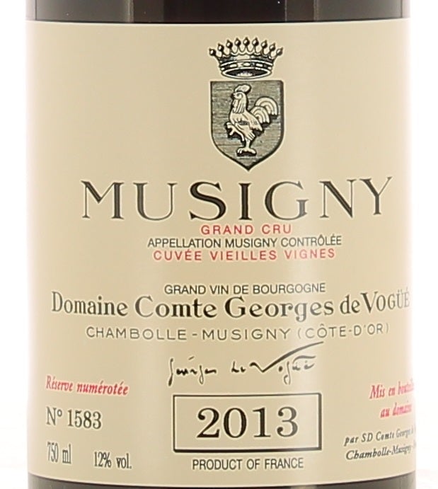 2019 Musigny Vogüé (ITM166782) single bottle shot
