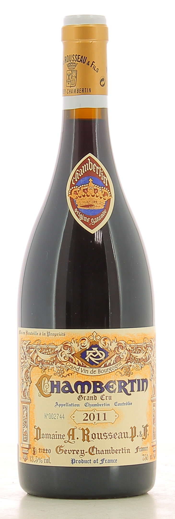 2011 Clos de Bèze Rousseau (ITM210767) single bottle shot