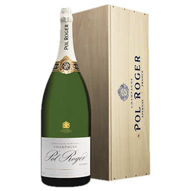 NV Pol Roger Brut Reserve Non Vintage Methuselah 6L (ITM49881) single bottle shot