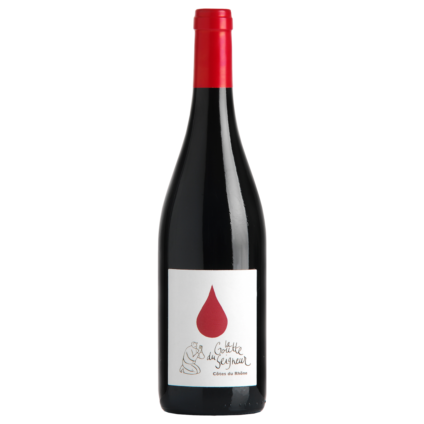 2020 Domaine Duseigneur Cotes du Rhone 'La Goute Duseigneur' red (ITM251418) single bottle shot