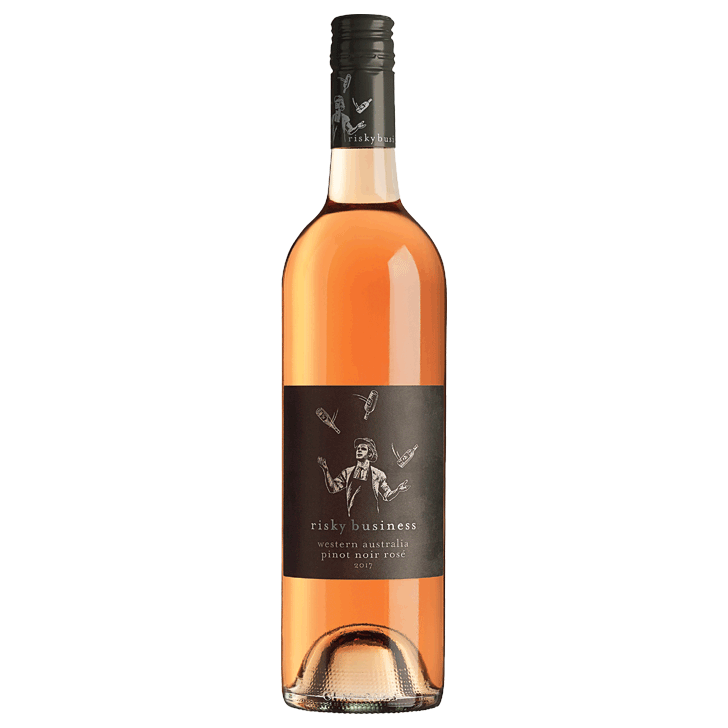 2017 Risky Business Pinot Noir Rose (ITM60591) single bottle shot