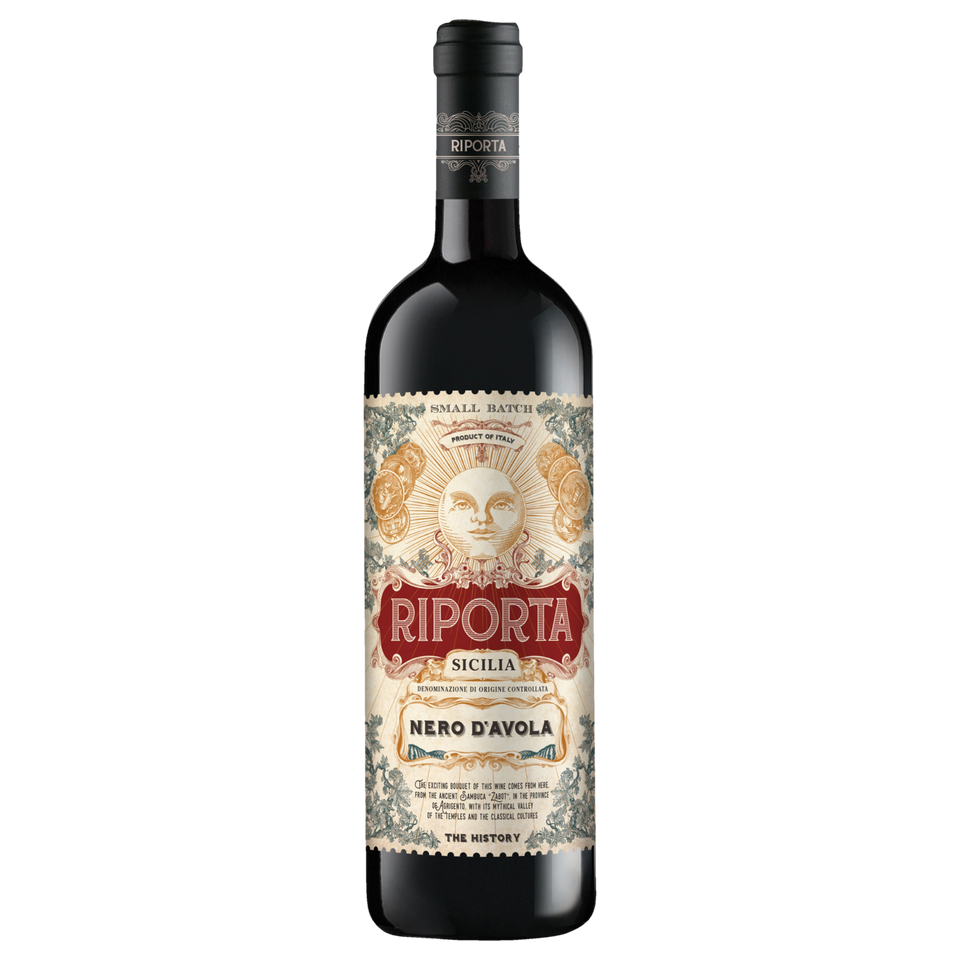 2018 Riporta Nero D'avola (ITM60778) single bottle shot