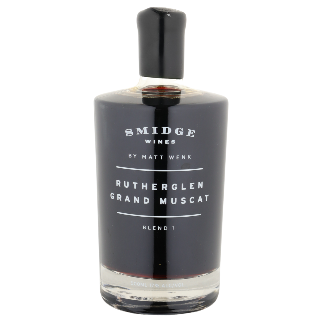 A bottle of NV Smidge "Rutherglen" Grand Muscat NV  500ml Fortified Wine