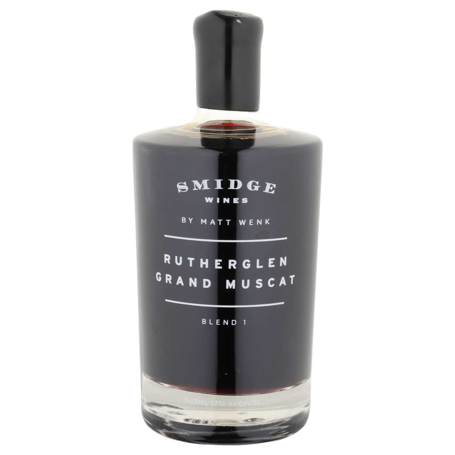 A bottle of NV Smidge "Rutherglen" Grand Muscat NV  500ml Fortified Wine