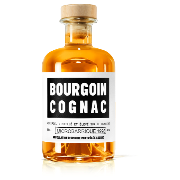 A bottle of 1998 Bourgoin Cognac 'Microbarrique' 1998  350ml