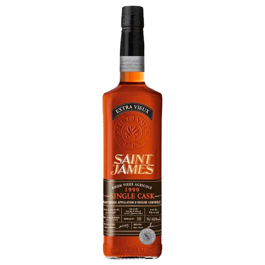 1999 ST JAMES RHUM AGRICOLE SINGLE CASK 42.9% 700ML (ITM245494) single bottle shot