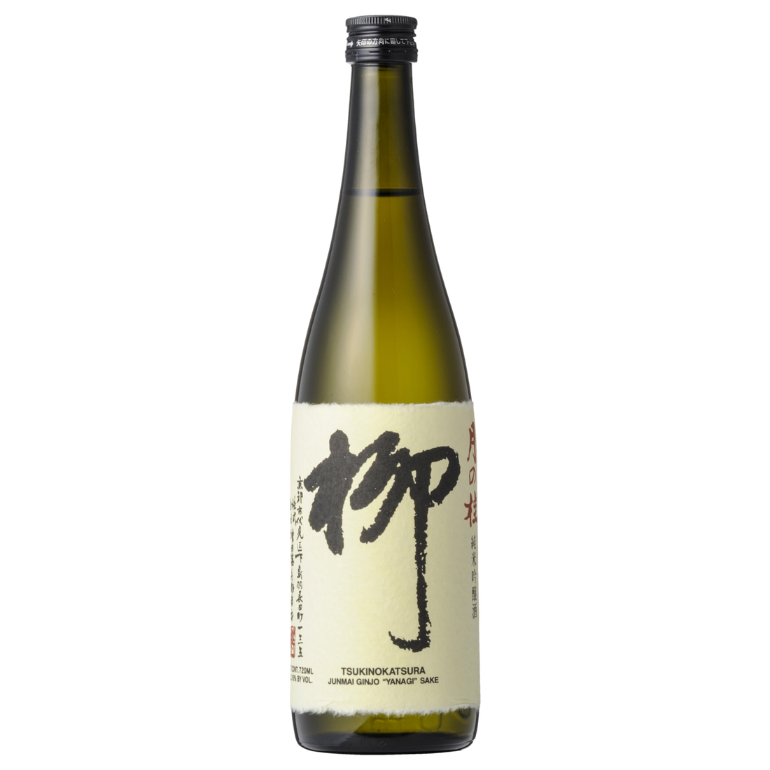 Tsukinokatsura 'Yanagi' Junmai Ginjo 720ml (ITM50641) single bottle shot