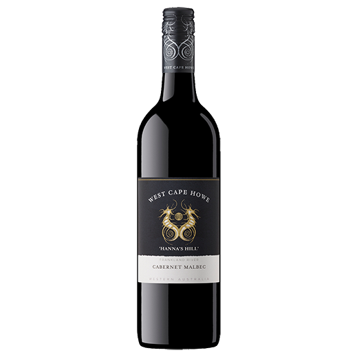 A bottle of 2019 West Cape Howe Regional Range Hanna's Hill Cabernet Malbec 750ml Red Wine
